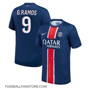 Paris Saint-Germain Goncalo Ramos #9 Replik Heimtrikot 2024-25 Kurzarm